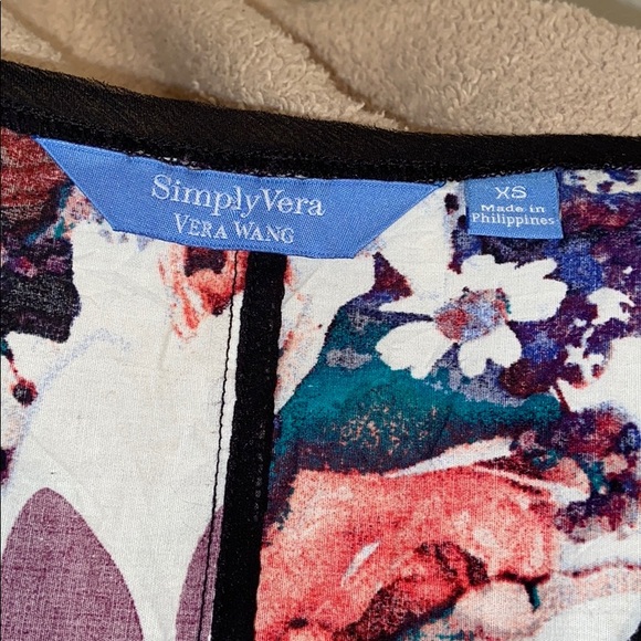 Simply Vera by Vera Wang Floral Midi Dress - Picture 3 of 3